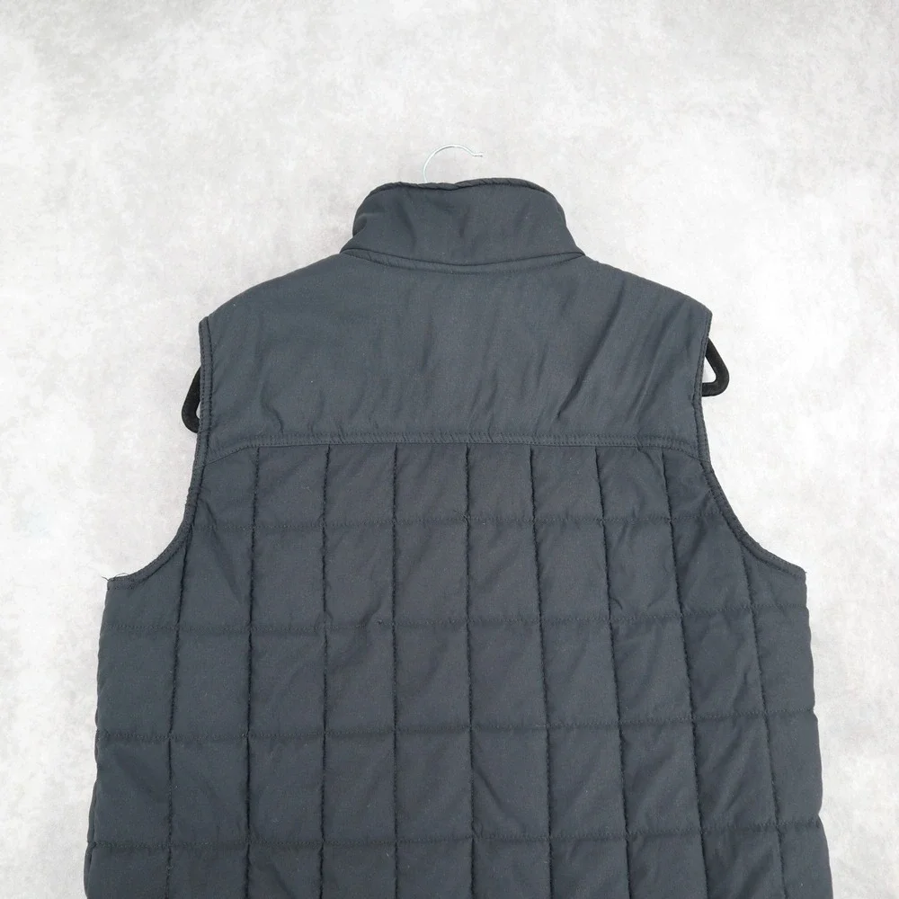 Orvis Vest Black EUC Men's M Puffer Quilted Jacket Casual Outdoors Hiking